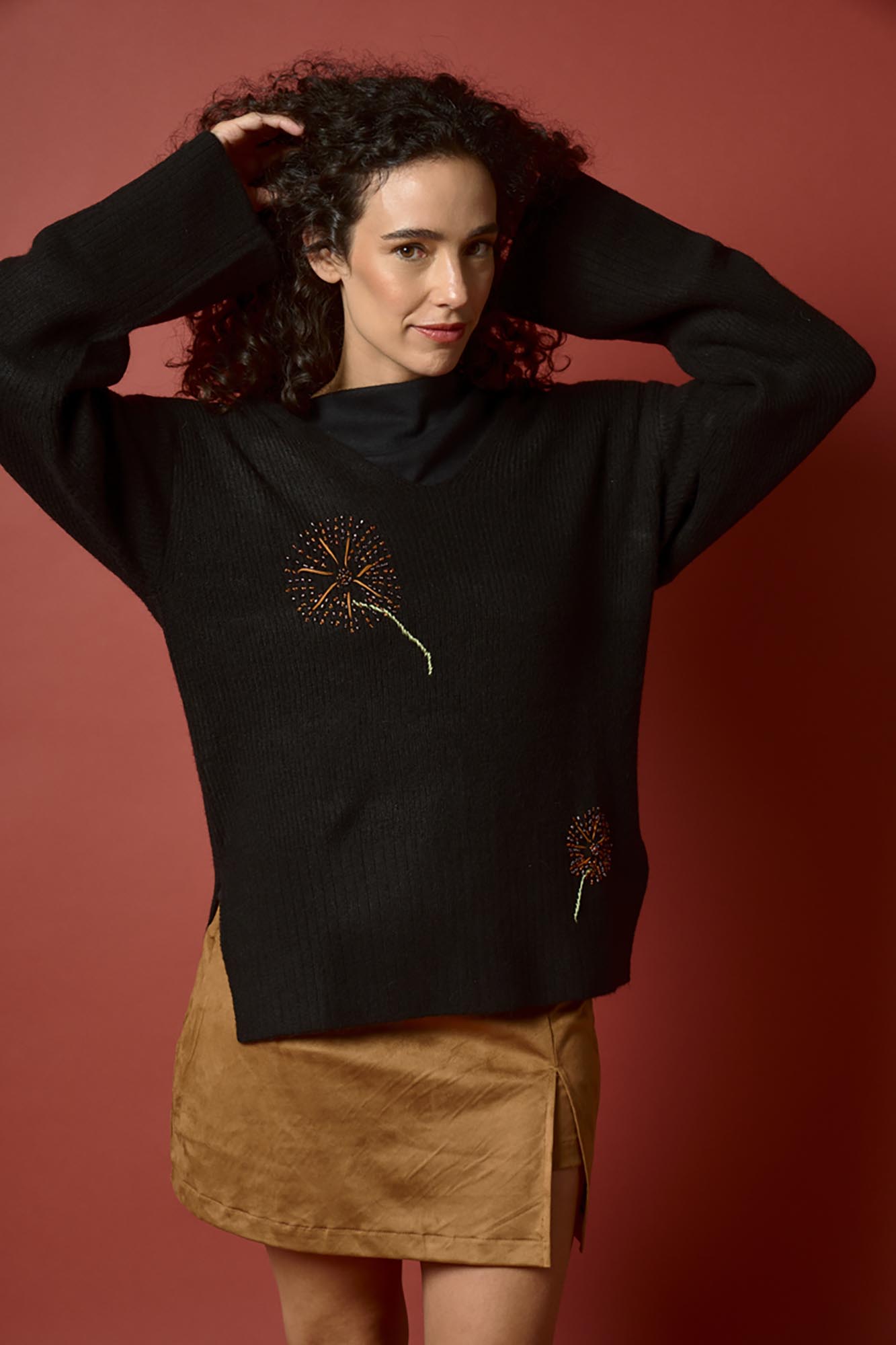 SWEATER ACHICORIA NEGRO